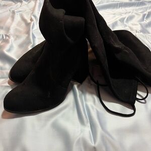 Torrid Black Over the Knee Boots